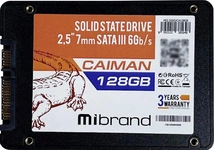 Накопичувач 2.5" SSD 128GB Mibrand Caiman (MI2.5SSD/CA128GB) Bulk
