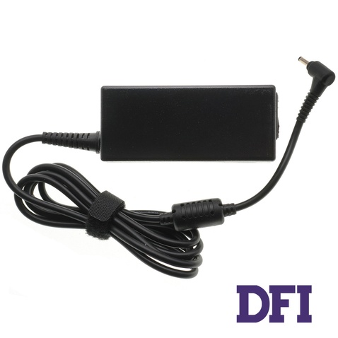 Блок живлення для ноутбука ACER 19V, 2.15A, 40W, 3.0*1.0мм, L-подібний роз'єм, black (без кабеля!)