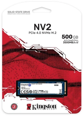 Накопичувач M.2 SSD 500GB Kingston NV2 (SNV2S/500G)