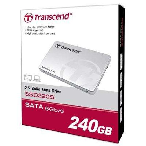 Накопичувач SSD 2.5" 240GB Transcend (TS240GSSD220S)