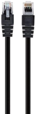 Патч-корд Cablexpert Cat.5e UTP RJ45 0.5m чорний (PP12-0.5M/BK)