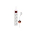 Мережевий фільтр ColorWay 4 розетки/2M (CW-PSEA42W) White