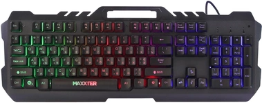 Клавіатура Maxxter KBG-UML-01-UA, USB, RGB Black