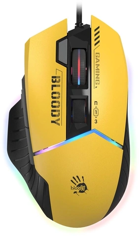 Мишка A4-Tech Bloody W95 Max Bloody (Sports Lime)
