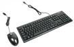 Комплект A4-Tech KRS-8372 (KRS-83 + OP-720) USB Black