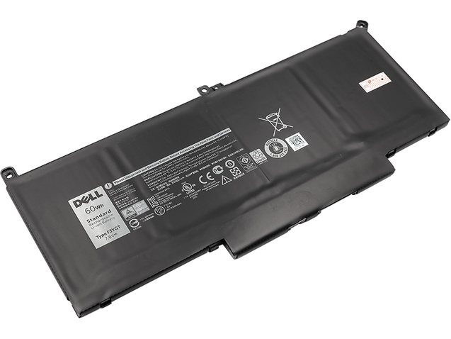 Акумулятор до ноутбука PowerPlant для ноутбуків DELL Latitude 7280 (DM3WC) 7.6V 60Wh