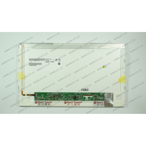 Матриця 12.5 B125XW02 V.0 (1366*768, 40pin, LED, NORMAL, матова, роз'єм праворуч знизу) для ноутбука