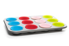 Форма Holmer BM-0812-RSG Sweet cake 12 шт