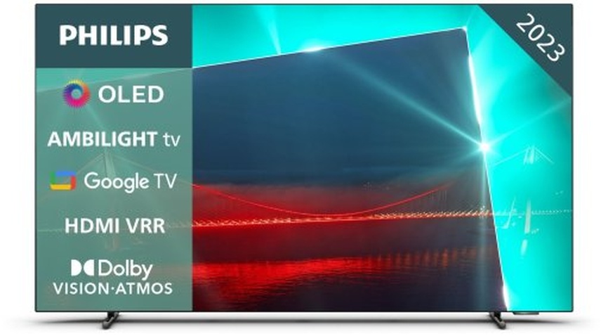 Телевізор  Philips 48OLED718/12 (Smart TV, Wi-Fi, 3840x2160)