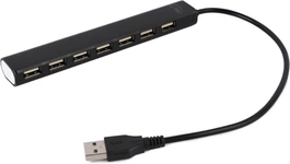 Концентратор Gembird 7 x USB 2.0 black (UHB-U2P7-04)