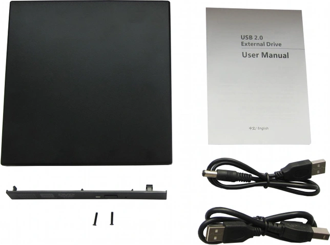 Зовнішня кишеня Maiwo для DVD-привода ноутбука SATA-to-SATA — USB 2.0 (K520B)
