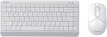 Комплект бездротової A4Tech FG1112S Wireless White