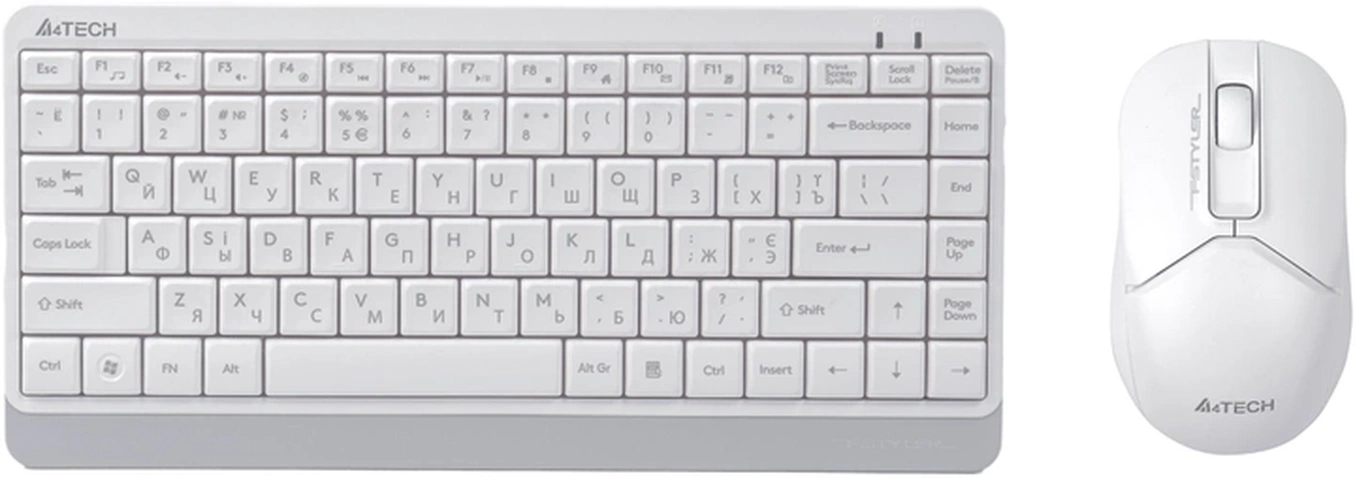 Комплект бездротової A4Tech FG1112S Wireless White