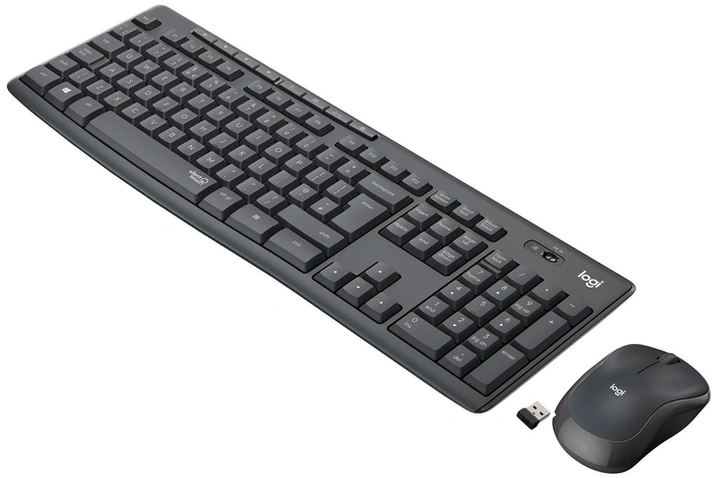 б\в Комплект Logitech MK295 Silent UA Graphite (920-009800)