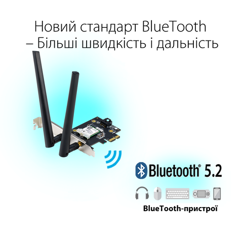 Адаптер Wi-Fi Asus PCE-AX1800