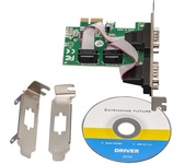 Контролер Frime WCH382L (ECF-PCIEto2SWCH382.LP) PCI-E-2xRS232