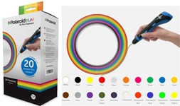 Нитка для 3D принтера Polaroid (PL-2500-00) Play для 3D-принтера, PLA, 1.75 мм, 20 цветов