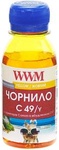Чорнило WWM Canon GI-490 G1400/2400/3400 100г Yellow (C49/Y-2)
