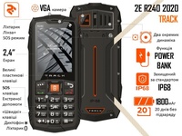 Мобільний телефон  2E R240 (2020) Track Black (680576170101)