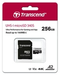 Карта пам'яті  Transcend 256GB microSDXC class 10 UHS-I U3 A2 340S (TS256GUSD340S)