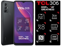 Смартфон TCL 306 (6102H) 3/32GB 2SIM Space Gray 6102H-2ALCUA12