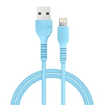 Кабель  ACCLAB AL-CBCOLOR-L1BL USB-Lightning 1.2м Blue (1283126518188)