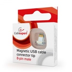 Конектор магнітний  Cablexpert (CC-USB2-AMLM-8P) magnetic Lightning connector