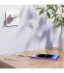 Кабель  Remax Dofon USB Type-C-Lightning, 1м White (RC-C026)
