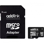 Карта пам'яті  AddLink 32GB microSDHC class 10 UHS-I U1 (ad32GBMSH310A)