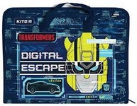Папка - портфель  Kite A4 на блискавці Transformers, 1 відділення (TF22-202)