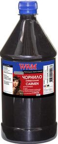 Чорнило  WWM Canon CARMEN 1000г Photo Black (CU/PB-4)
