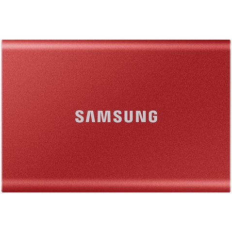 SSD накопичувач Samsung T7 2 TB Red (MU-PC2T0R/WW)