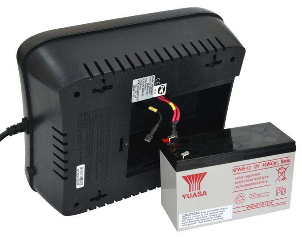 Джерело безперебійного живлення ДБЖ Powercom SPD-650U, 8 x евро (00210174)