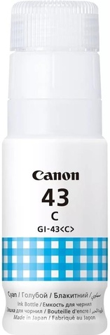 Чорнило  Canon GI-43 Cyan 4672C001