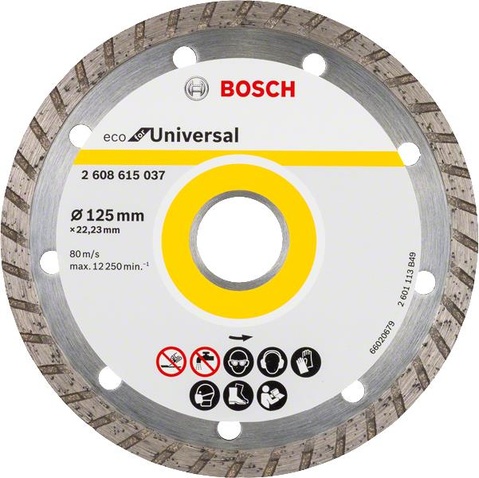 Диск алмазний  Bosch ECO Univ.Turbo