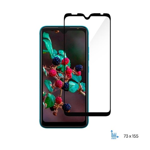 Захисне скло  2E для TECNO POP 5 (BD2p), 2.5D FCFG,(1 Pack),black border 2E-TC-POP5-SMFCFG-BB