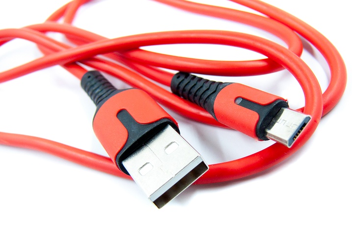 Кабель  Dengos USB-Lightning 1м Red (PLS-M-IND-SOFT-RED)