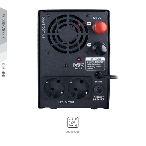 Джерело безперебійного живлення Powercom INF-500-AP