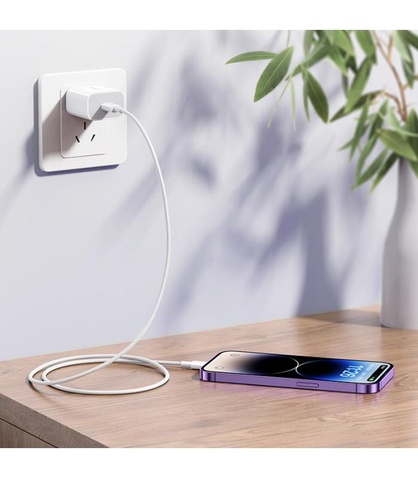 Кабель  Remax Dofon USB Type-C-Lightning, 1м White (RC-C026)