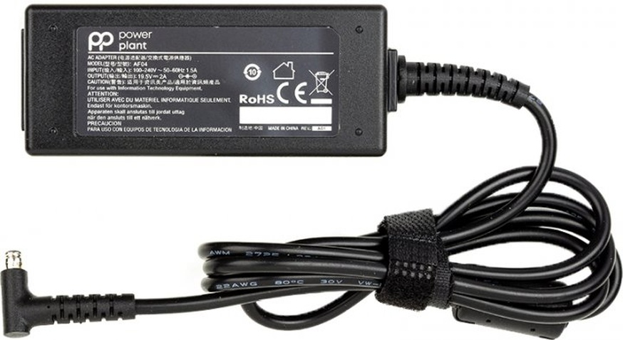 Блок живлення PowerPlant до ноутбуку SONY 220V, 19.5V 39W 2A (6.5*4.4) (SO39G6544)