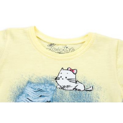 Футболка дитяча Haknur "I want candy" (47-98G-yellow)