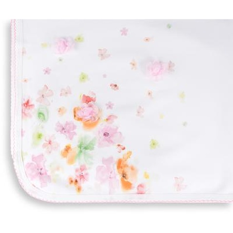 Дитяча ковдра Bibaby з ніжними квіточками (64175-pink)