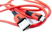 Кабель  Dengos USB-Lightning 1м Red (PLS-M-IND-SOFT-RED)