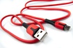 Кабель  Dengos USB-Lightning 1м Red (PLS-M-IND-SOFT-RED)