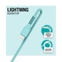 Кабель  ACCLAB AL-CBCOLOR-L1MT USB-Lightning 1.2м Mint (1283126518195)