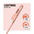 Кабель  ACCLAB AL-CBCOLOR-L1PH USB-Lightning 1.2м Peach (1283126518201)