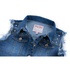 Жилет Breeze с заклепками джинсовый (OZ-16901-152G-blue)