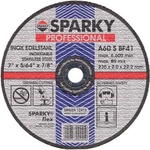 Круг відрізний Sparky отрезной 125x1.6x22.2 абразивний A 60 S по нерж.стали (20009562000)