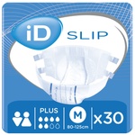 Підгузки для дорослих ID Slip Plus Medium талія 80-125 см. 30 шт. (5411416048176)