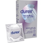 Презервативи Durex Invisible Extra Lube ультратонкі з додатковою змазкою 12 шт. (5052197057089)